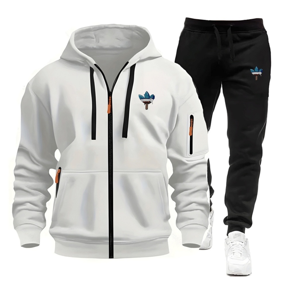 Streetwear Brand Tracksuit - Conjunto Deportivo de 2 Piezas para