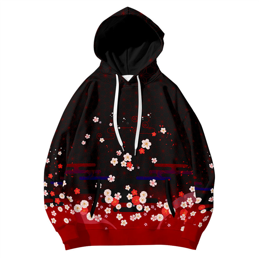 Streetwear Brand With Flowers - Faramita flor zorro 3D impresión digital