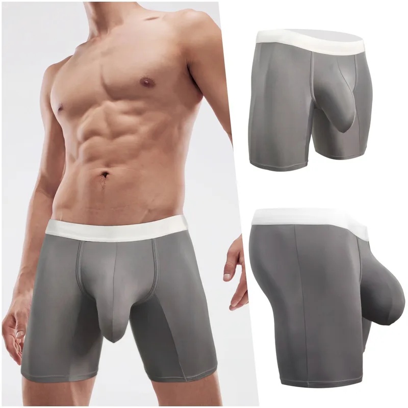 Supreme Brand Streetwear - Calzoncillos Boxer de Seda Ultra Ice