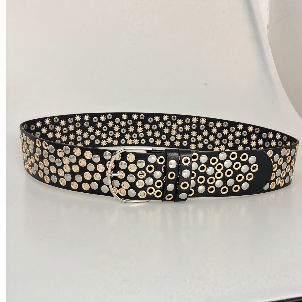 Cinturón Punk con Ojales y Rem - Streetwear Brand Belts reseña y precio