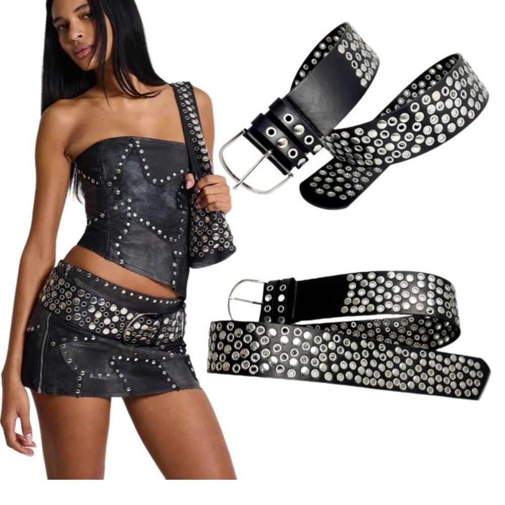 Cinturón Punk con Ojales y Rem - Streetwear Brand Belts reseña y precio