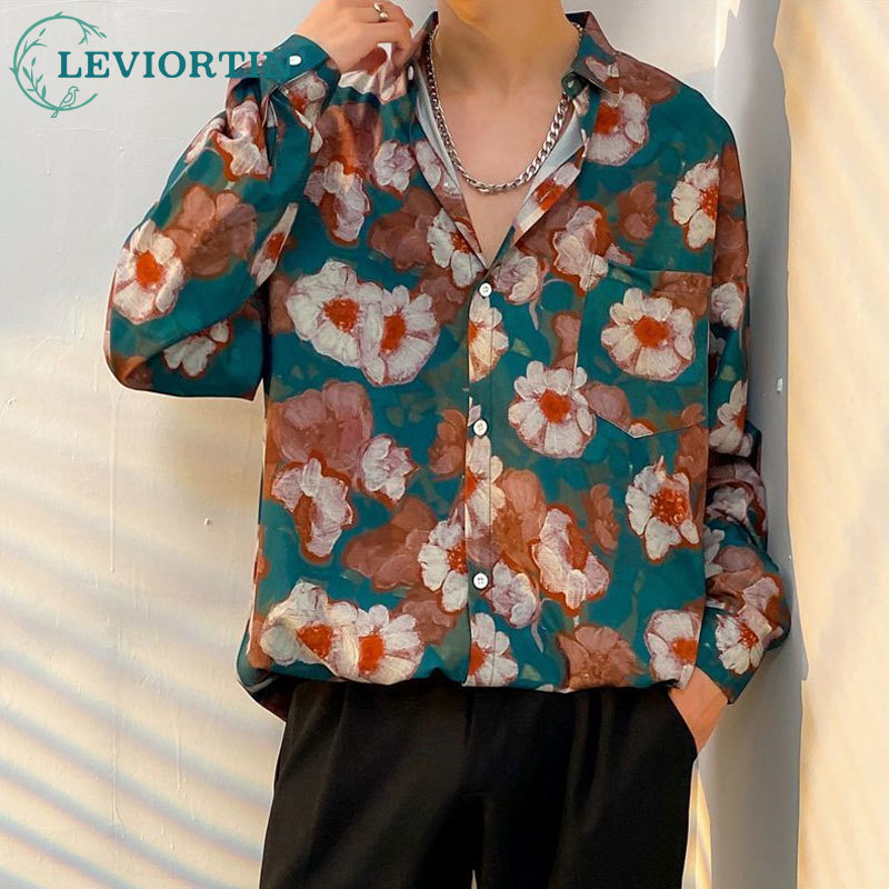 Camisa de manga larga de flore - Streetwear Brand With Flowers reseña y precio