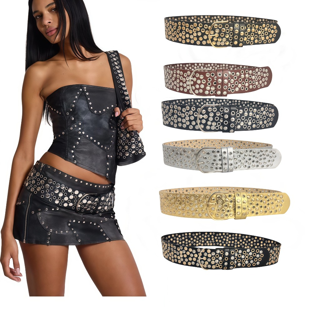 Cinturón de cuero sintético co - Streetwear Brand Belts reseña y precio