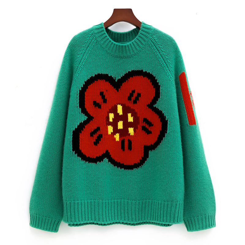 Suéter 100% de cachemira pura  - Streetwear Brand With Flowers reseña y precio