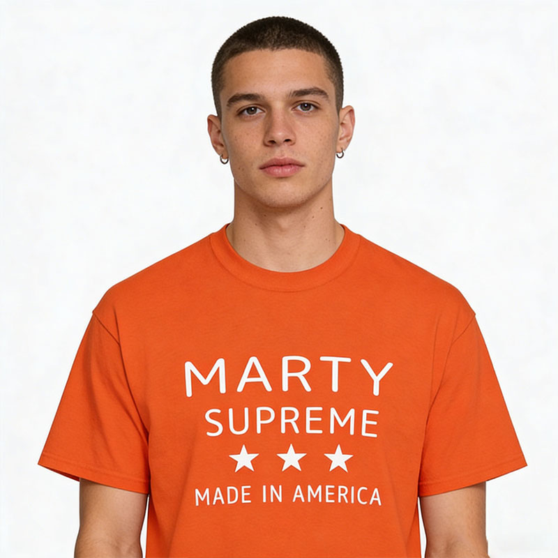 Camiseta de Algodón Naranja Ma - Supreme Brand Streetwear reseña y precio