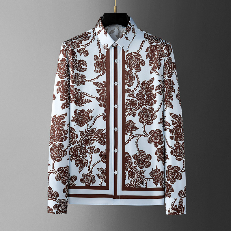 Camisa de Hombre con Estampado - Streetwear Brand With Flowers reseña y precio