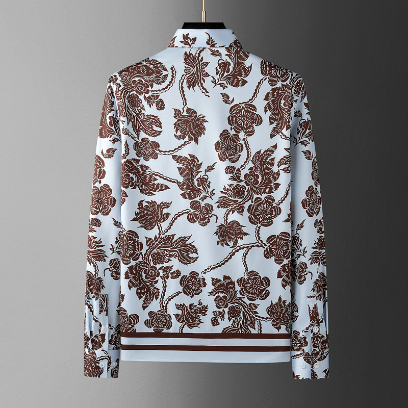 Camisa de Hombre con Estampado - Streetwear Brand With Flowers reseña y precio