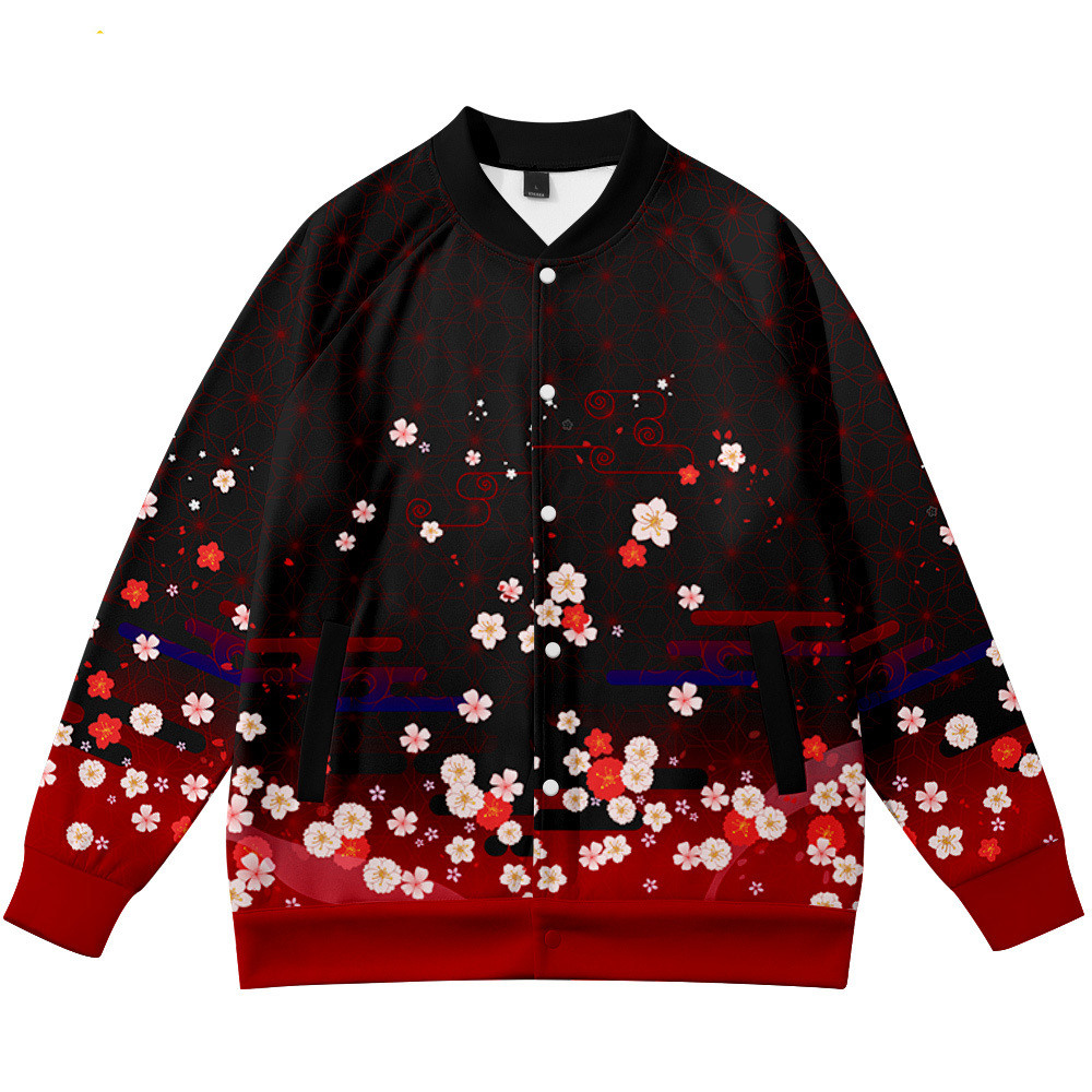 Abrigos Anime flor zorro 3D im - Streetwear Brand With Flowers reseña y precio