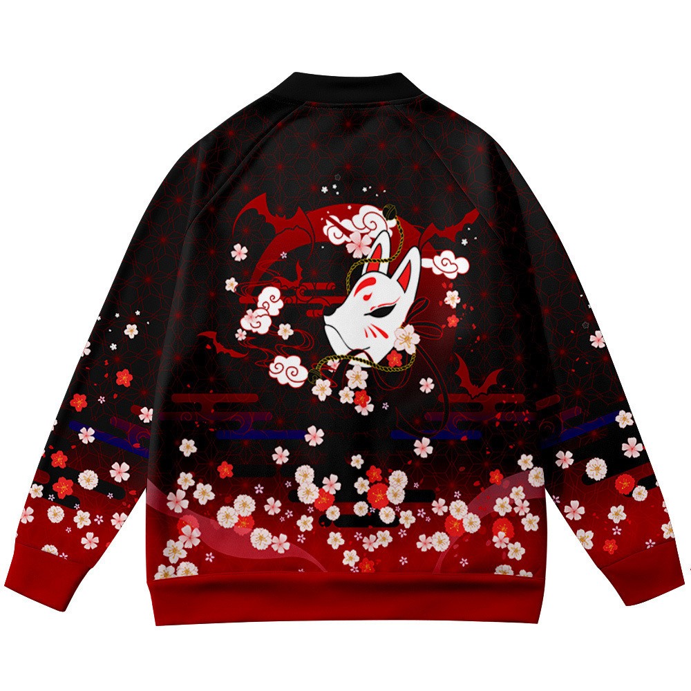 Abrigos Anime flor zorro 3D im - Streetwear Brand With Flowers reseña y precio