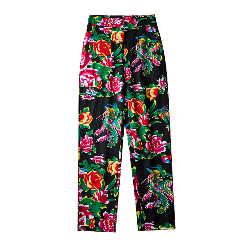 Pantalones populares de estilo - Streetwear Brand With Flowers reseña y precio