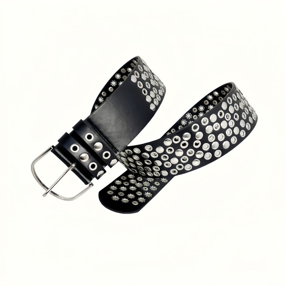 Cinturón Punk con Ojales y Rem - Streetwear Brand Belts reseña y precio