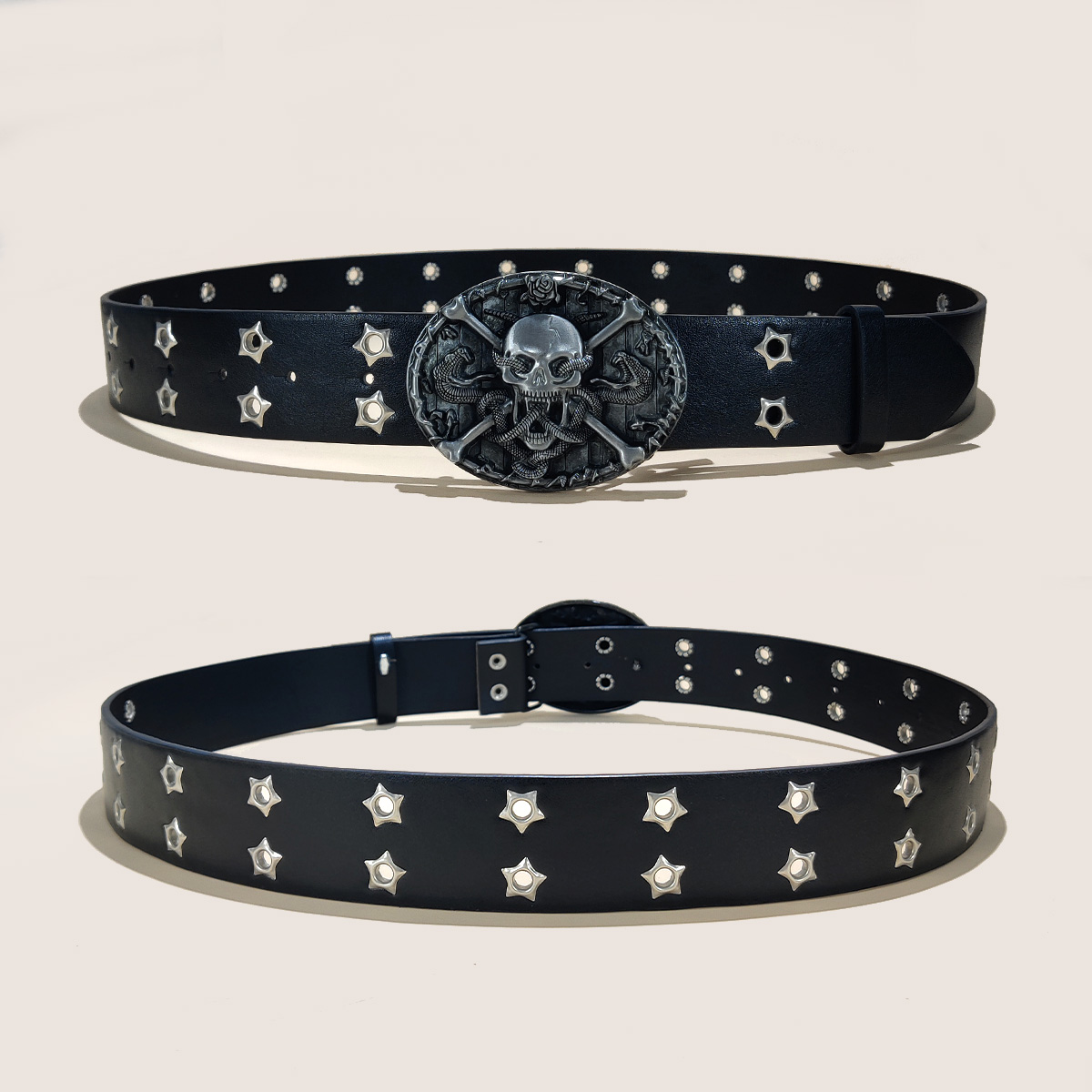 Cinturones góticos para hombre - Streetwear Brand Belts reseña y precio