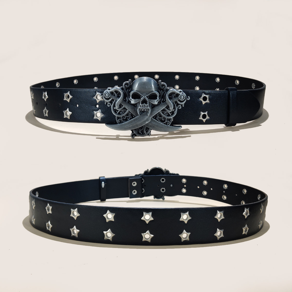 Cinturones góticos para hombre - Streetwear Brand Belts reseña y precio