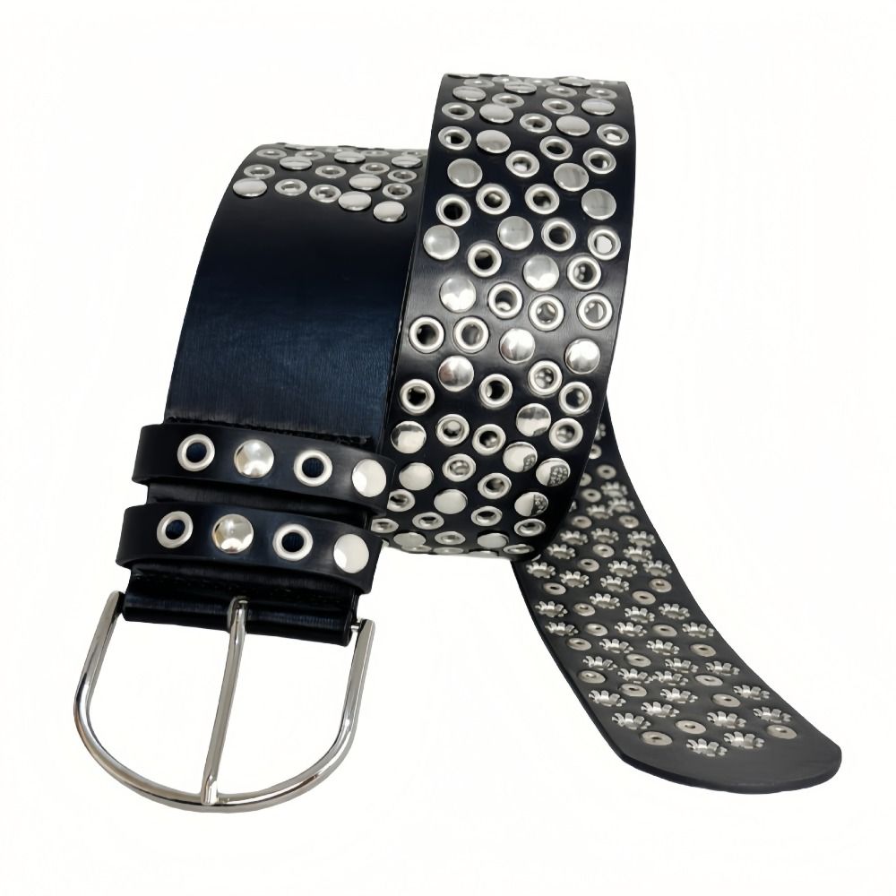Cinturón Punk con Ojales y Rem - Streetwear Brand Belts reseña y precio