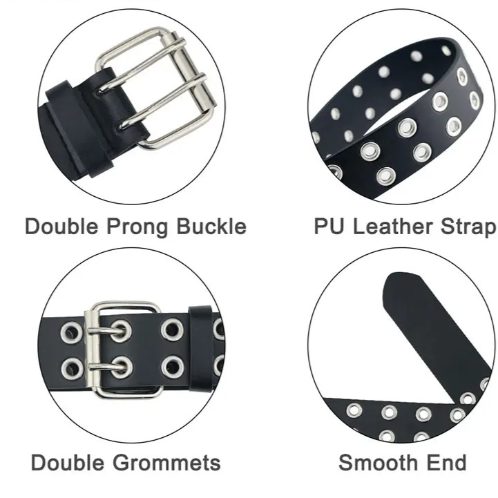 Cinturones Punk Góticos para M - Streetwear Brand Belts reseña y precio